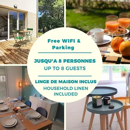 Poète Avec Jardin 3 Parking Gratuit Villa